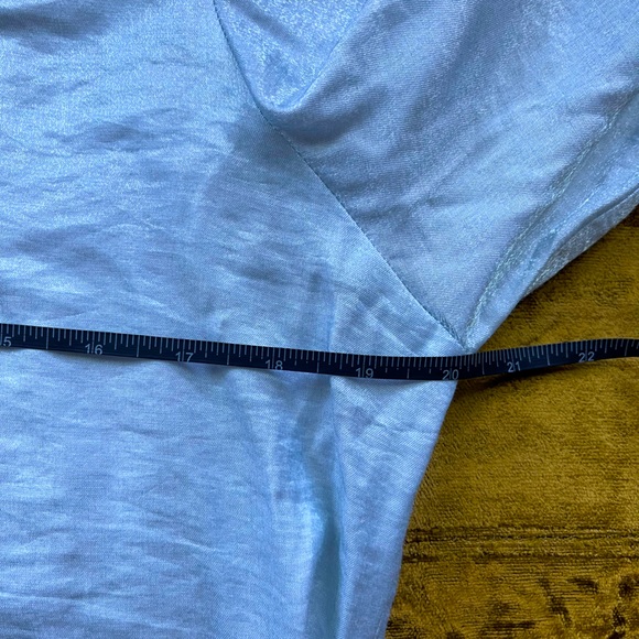 NWT Jen’s Pirate Booty SZ S Silver Blue Blouse! - Picture 7 of 10